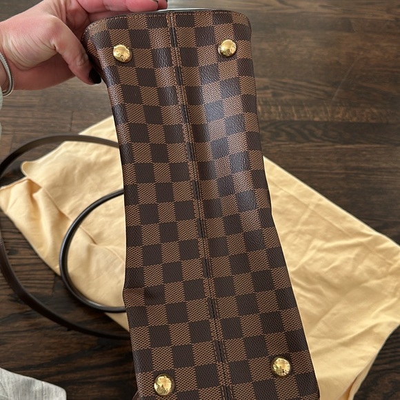 Louis Vuitton Damier Ebene Rivoli MM Satchel - Picture 7 of 8